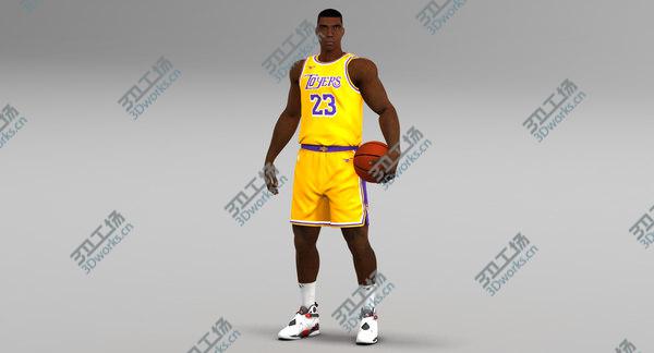 images/goods_img/20210312/3D Black Basketball Player HQ model/3.jpg